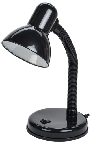 LIGHTING Светильник настольный 1002 на подставке Е27 черный | код LNNL0-1002-2-VV-40-K02 | IEK